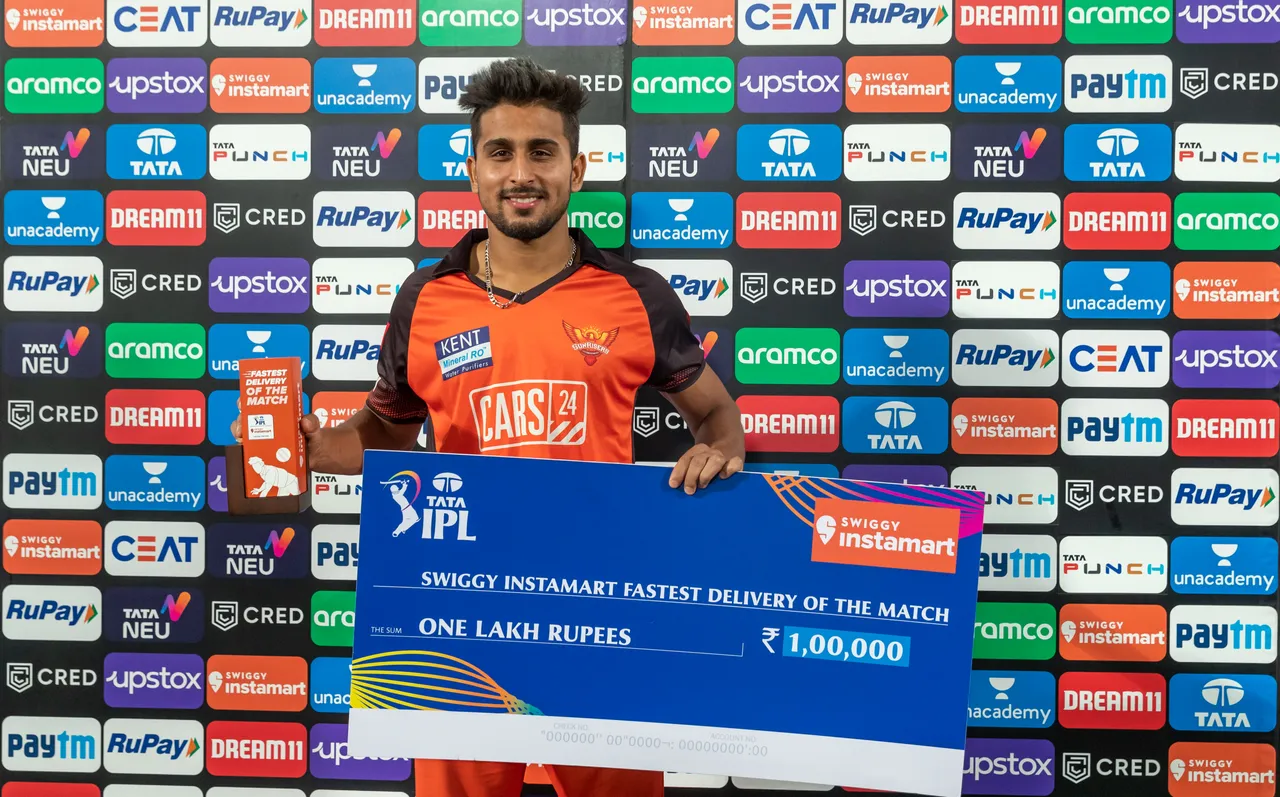 Umran Malik sets new pace record; here is the list of fastest IPL deliveries