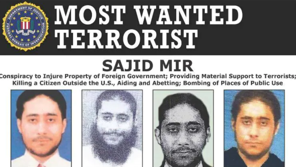 Sajid Mir terrorist (FBI)