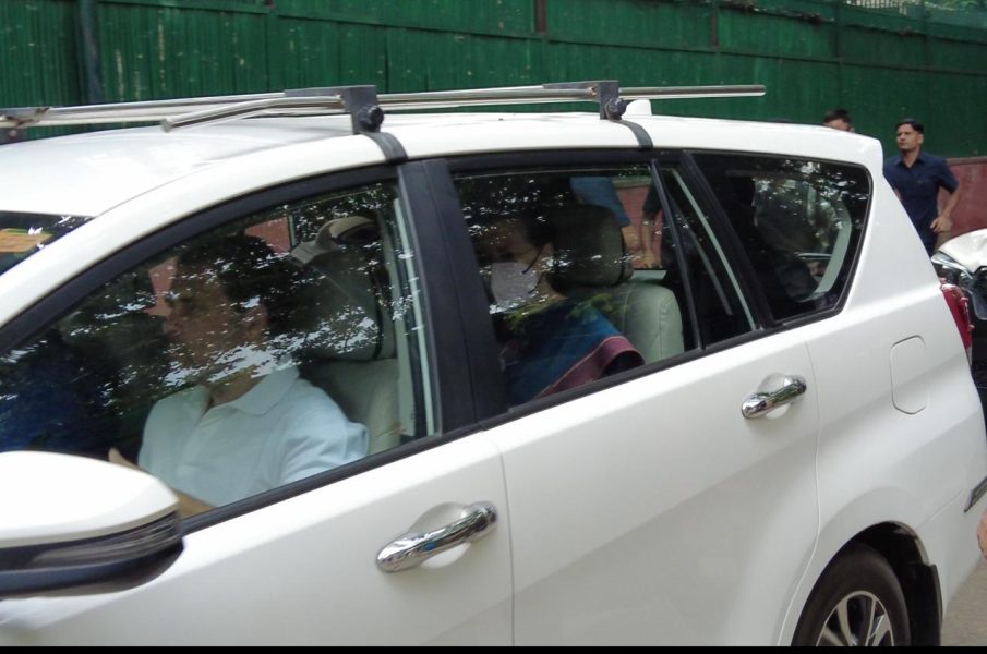 National Herald case: Sonia reaches ED office for Day 2; Rahul detained during protest