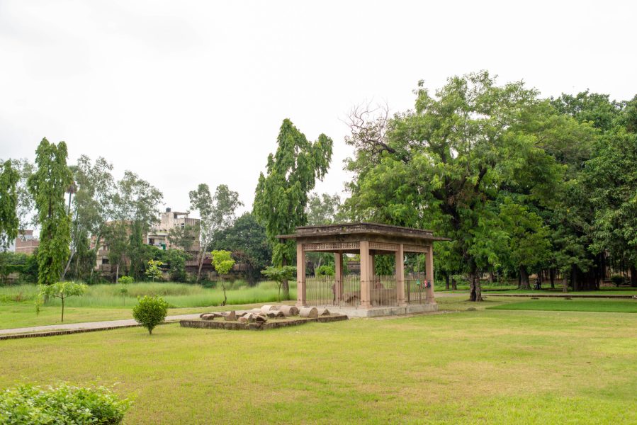 Ruins of ‘2,000-year-old’ brick walls found in Patna by ASI