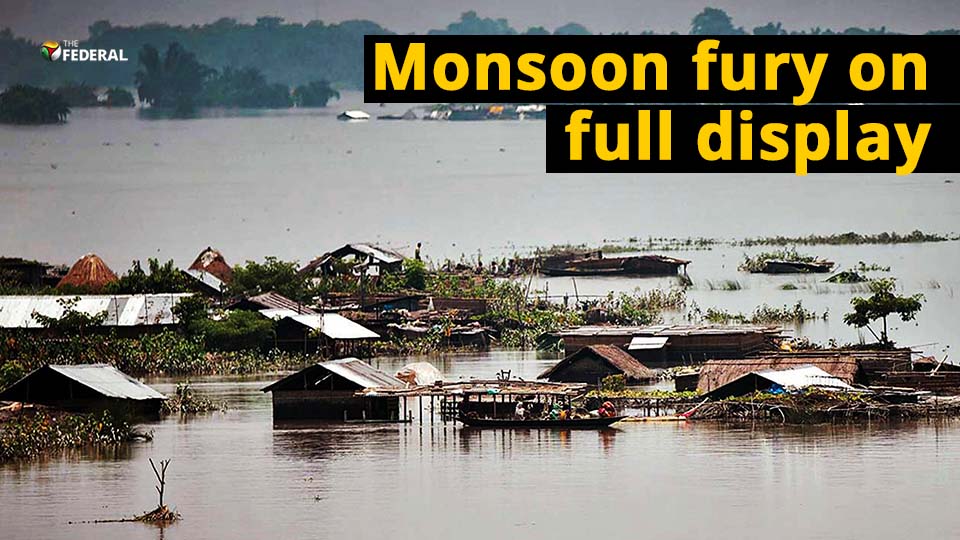 North-East and Rajasthan reel under heavy floods