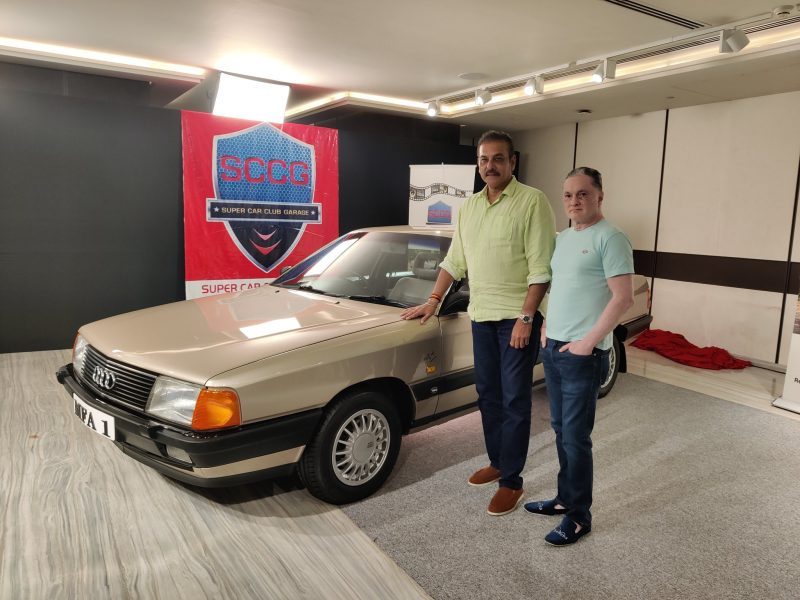 Ravi Shastri’s iconic Audi 100 fully restored; here’s how it was done. See pictures