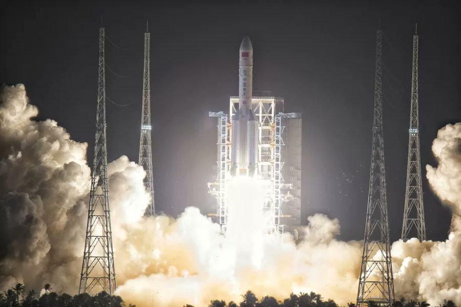 China space launch