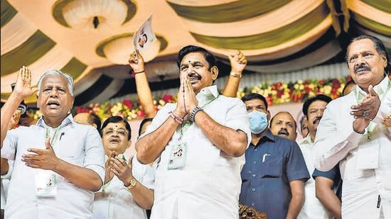 EPS, DMK and BJP in Tamil Nadu politics