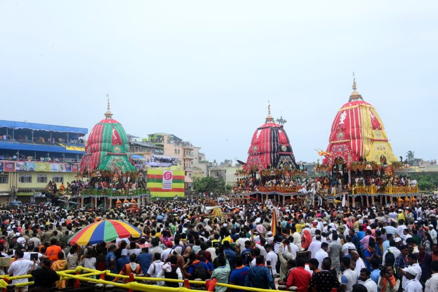 Sea of devotees throngs Puri to witness Lord Jagannaths Rath Yatra