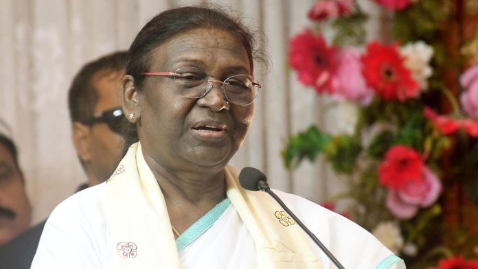 President Droupadi Murmu, Santhali name Puti
