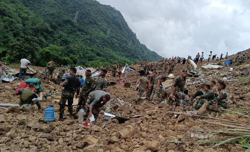 Manipur landslide, manipur landslide news, manipur landslide, manipur landslide army camp, manipur news, manipur landslide 2022