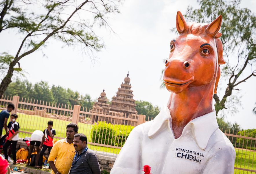 Chess Olympiad mascot Thambi