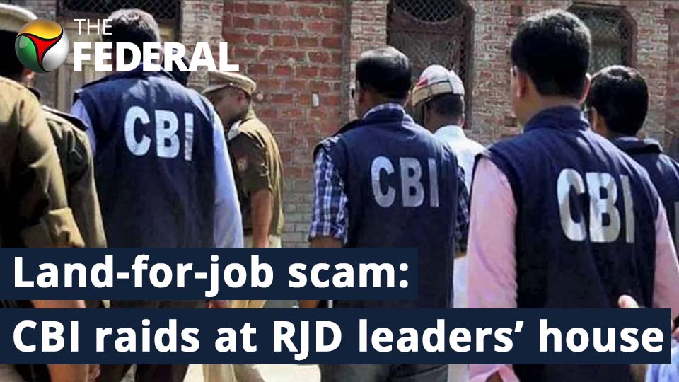 CBI raids homes of 2 RJD leaders on day of Nitishs floor test