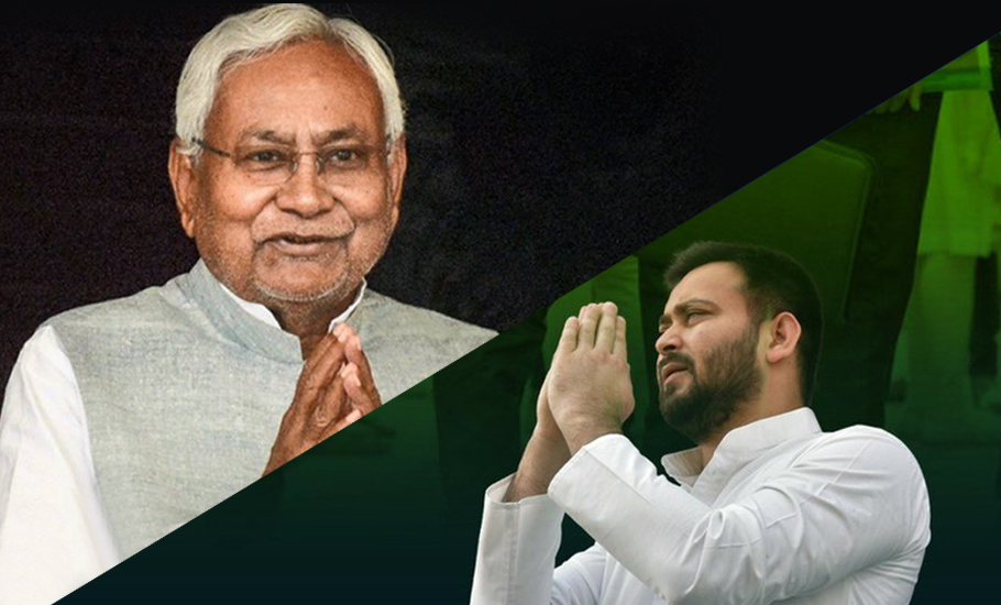 Nitish to take oath as Bihar CM tomorrow; Tejashwi Yadav to be his deputy