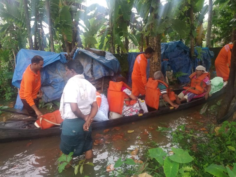 Kerala relief camp