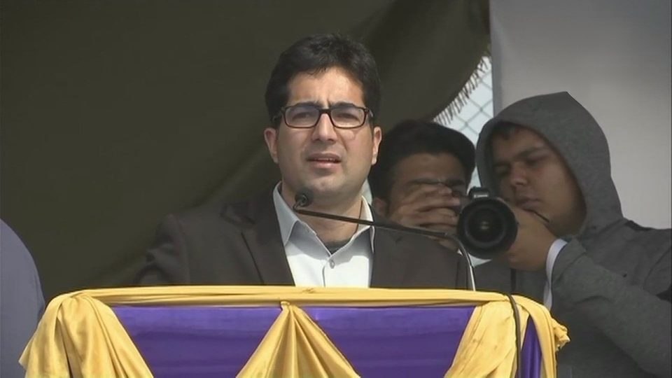 Shah Faesal, reinstated in tourism ministry