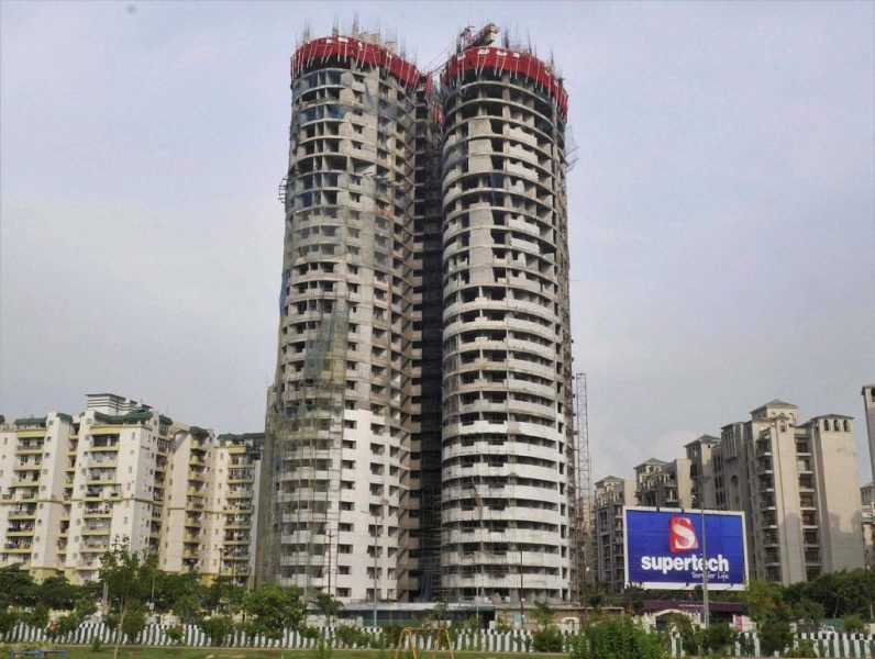 Supertech twin tower in Noida, Bombay high court
