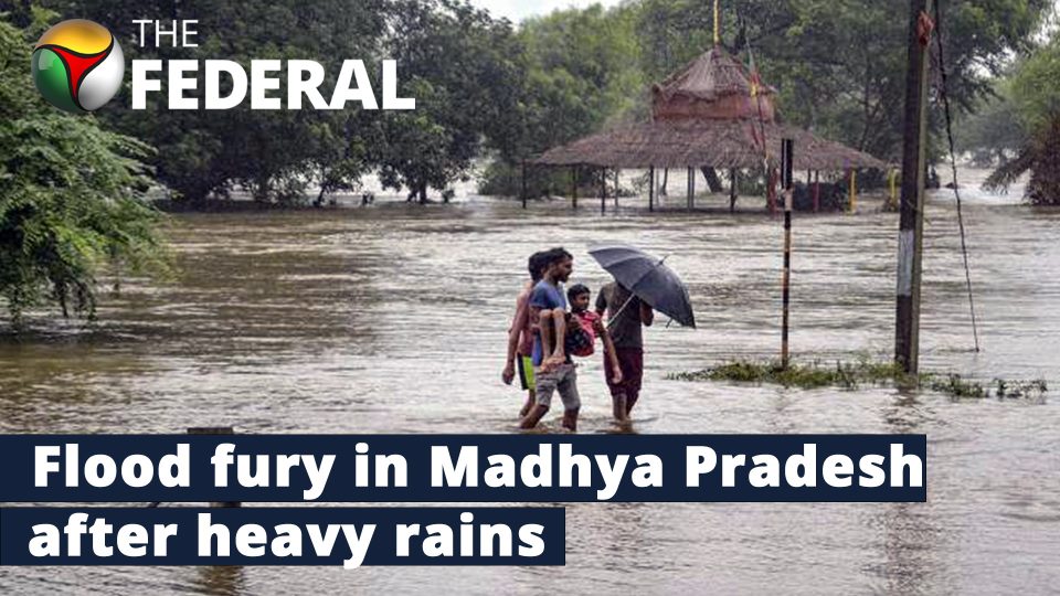 MP rains : CM Shivraj Singh Chouhan inspects flood-affected areas
