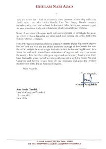 Ghulam Nabi Azad quits Congress; targets Rahul's 'childish behaviour ...