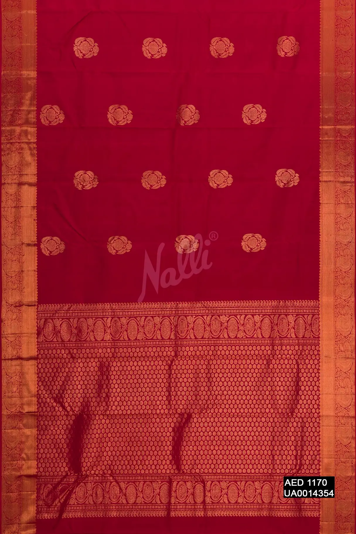 Nalli ES0082052 Kanchipuram Silk Wedding Saree (Maroon) in Pune at best  price by Sangam Saree Emporium - Justdial