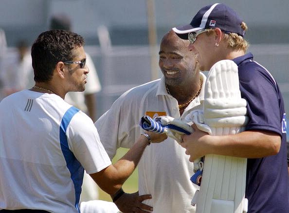 Sachin Tendulkar Vinod Kambli Shane Warne