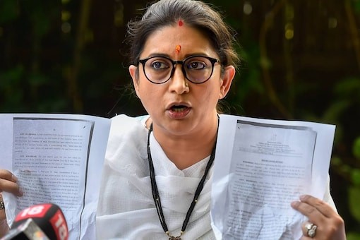 Smriti Irani’s family invested in firm whose GST address is same as Silly Souls: Report