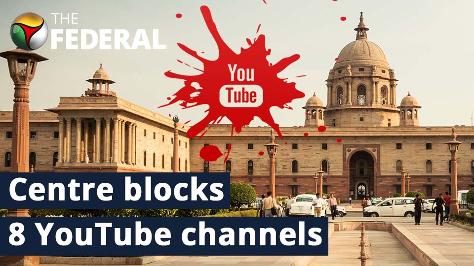 Centre blocks 8 YouTube channels for spreading disinformation and fake anti-national content