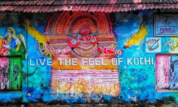 Street art in India
