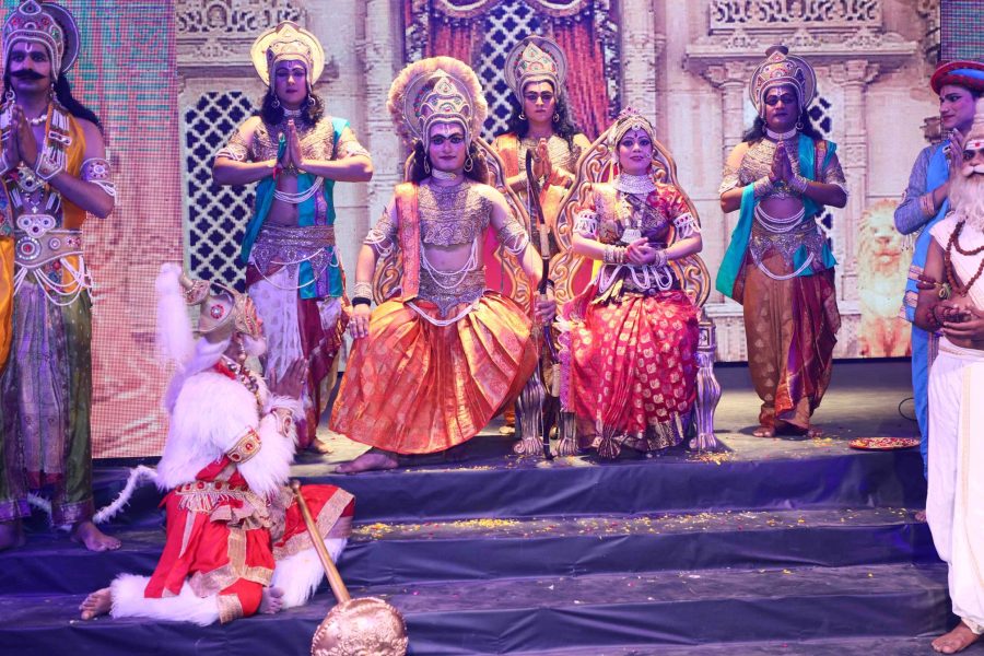 How a Broadway-style Ramlila made the epic a surreal spectacle