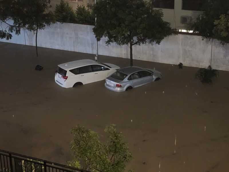 Arterial roads, tech corridor in Bengaluru flooded after overnight rain