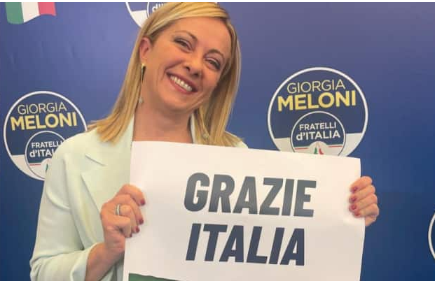 Giorgia Meloni, Italian general elections, fascism