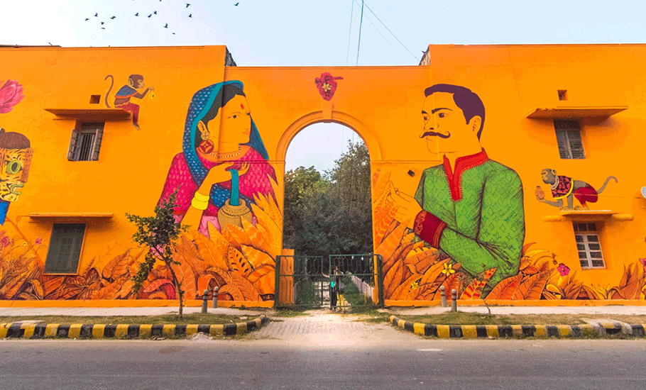 The evocative imagery of India’s vibrant street art movement