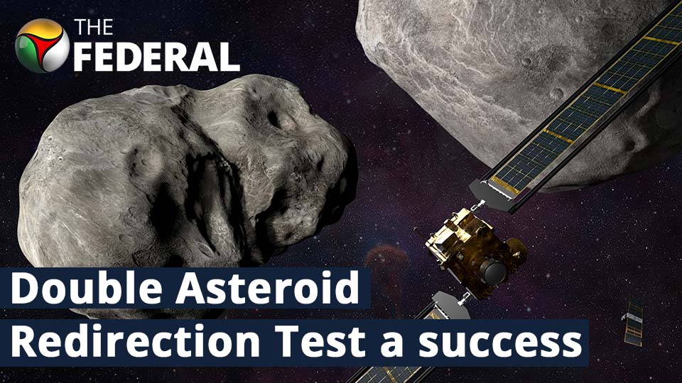 NASAs DART spacecraft hits target asteroid in test of planetary defense system