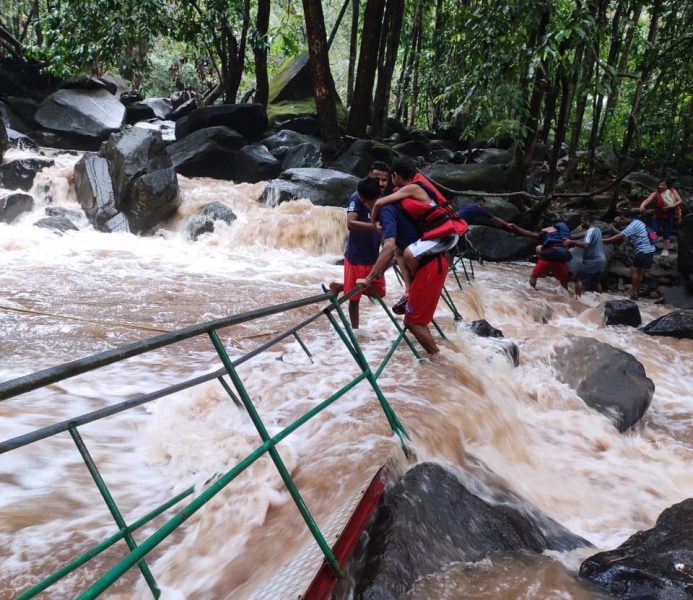 Goa: 40 tourists stranded near Dudhsagar waterfall, rescued