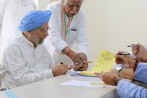 Manmohan Singh Congress election