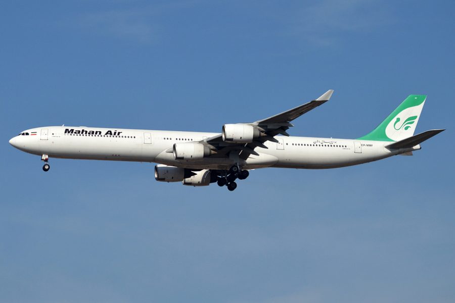 Mahan Air Iran bomb scare in Delhi airspace