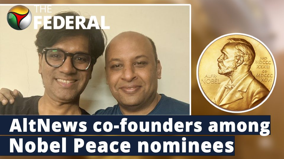 AltNews’ Mohammed Zubair, Pratik Sinha among contenders for Nobel Peace Prize 2022