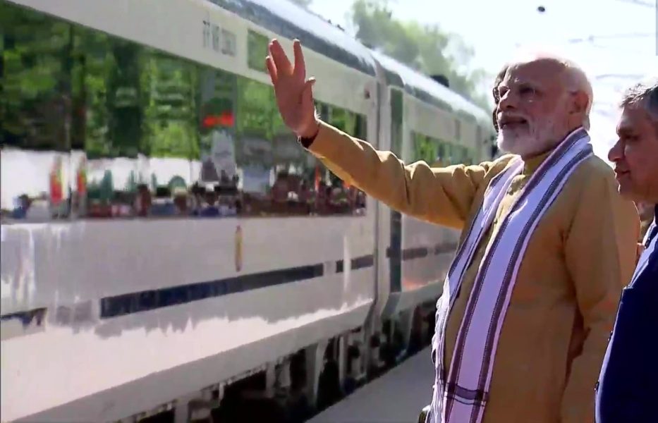 PM Modi flags off 4th Vande Bharat train from Himachals Una