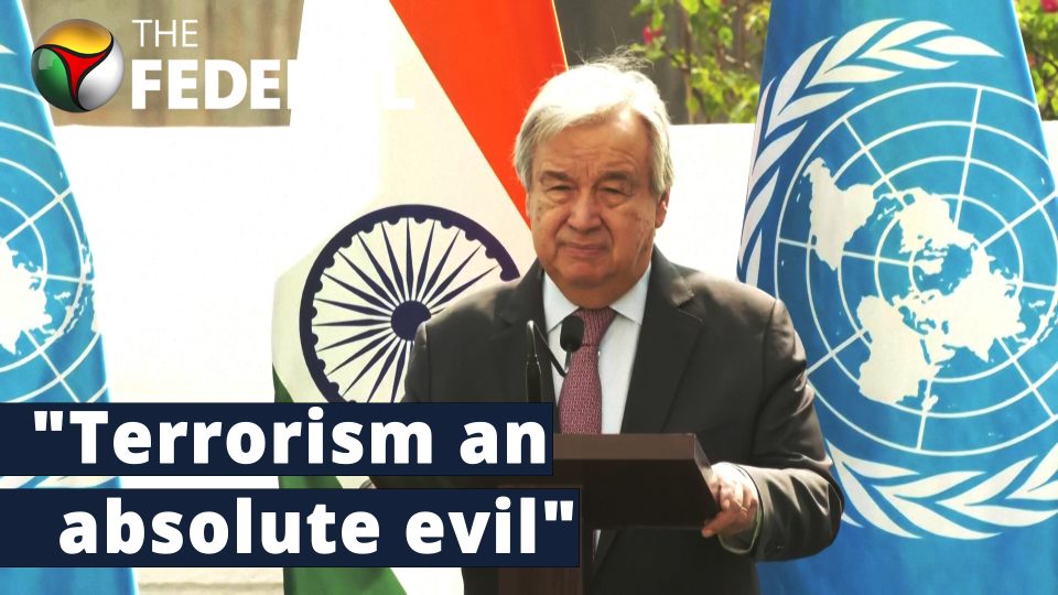 UN Secretary-General Antonio Guterres pays tributes to 26/11 victims