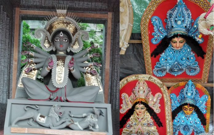 Durga puja Kumartuli Kolkata