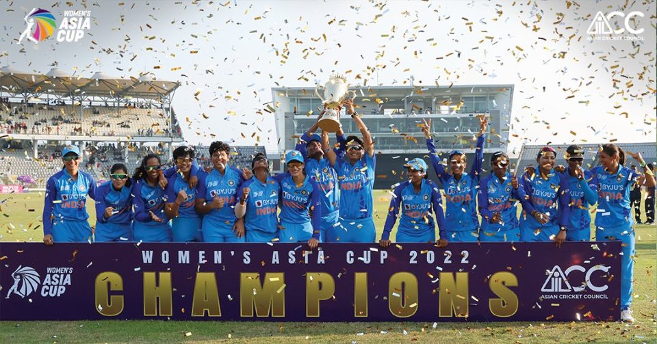 India wins Womens Asia Cup 2022