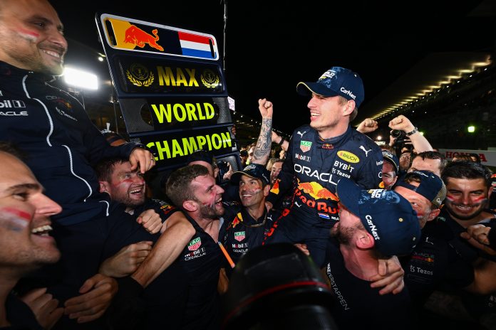Max Verstappen F1 world champion 2022