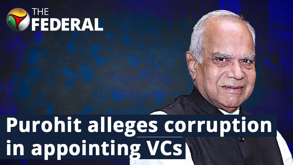 VC posts sold for ₹40–50 crore in TN: Former Governor Purohit