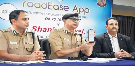 roadEase app launched by Chennai Police