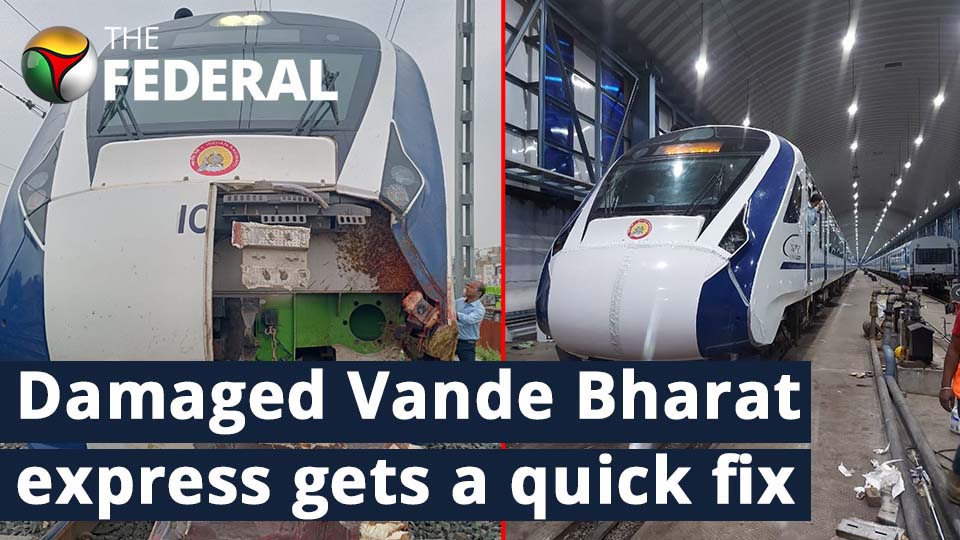 New Vande Bharat train fixed within 24 hrs of accident