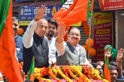 BJP, Jairam Thakur, JP Nadda,, Himachal Pradesh polls