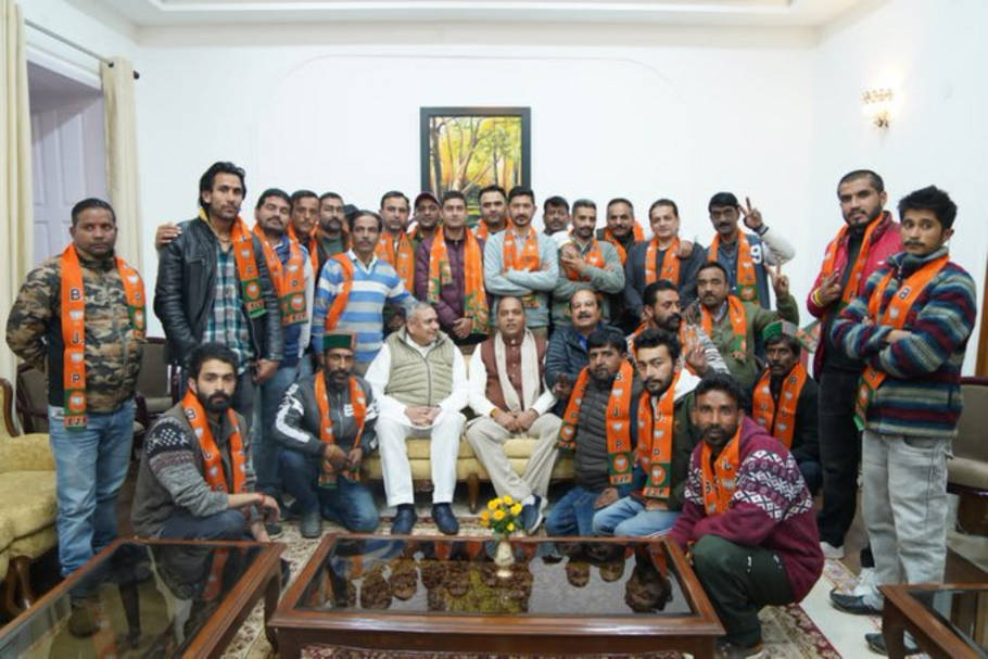 Big jolt for Cong in Himachal as 26 leaders join BJP before assembly polls