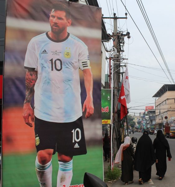 Messi Kerala football poster