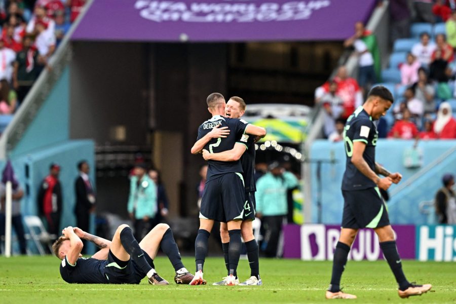 FIFA World Cup: Australia beats Tunisia 1-0 to keep knockout hopes alive