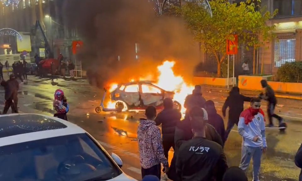 Brussels sees riots after Morocco beats Belgium at World Cup