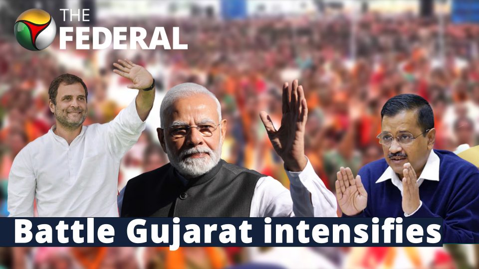 Gujarat election: PM Modi addresses 3 rallies in one day