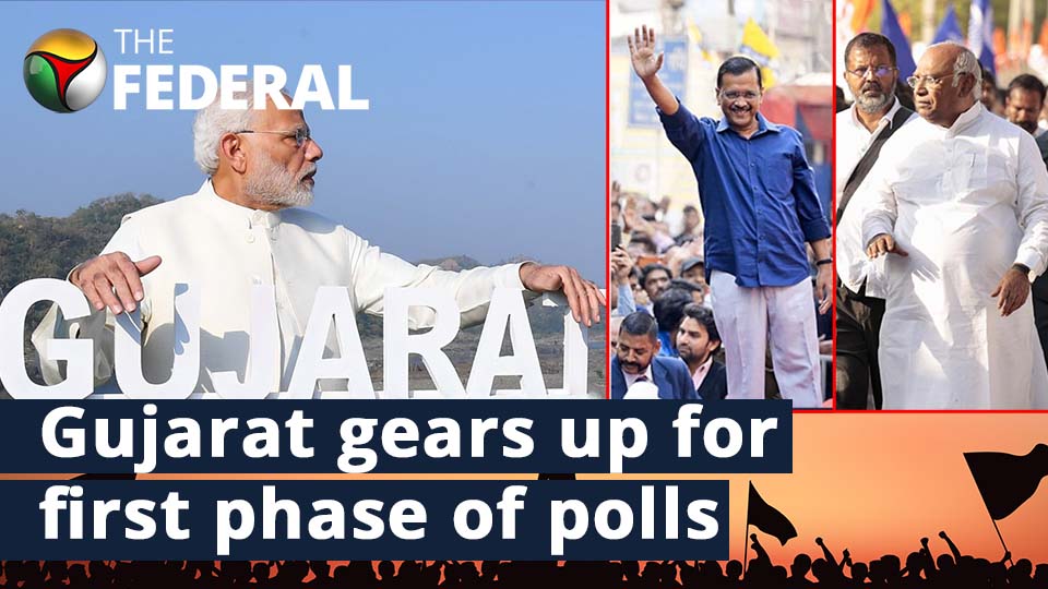 Gujarat polls: Campaigning ends for first phase, 788 candidates in race