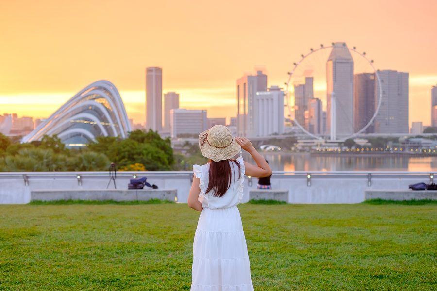 Singapore woman