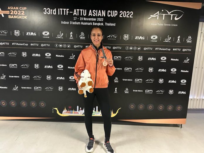 Manika Batra Asian Cup bronze